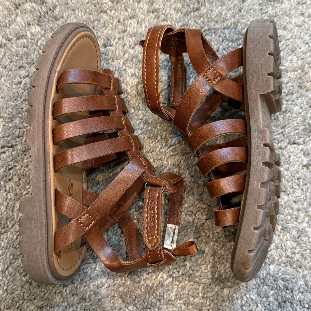 3/$10 ☀️ Carter's | Ronda Strappy Gladiator Sandals for Girls - Picture 7 of 10